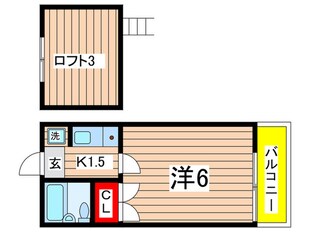 グリーンハイツあづまの物件間取画像